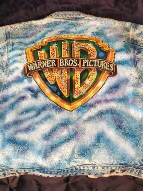 Vintage Unique Tony Alamo Warner Bros Original Jean Jacket - Large